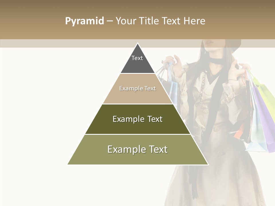 Surprise Lady Leisure PowerPoint Template