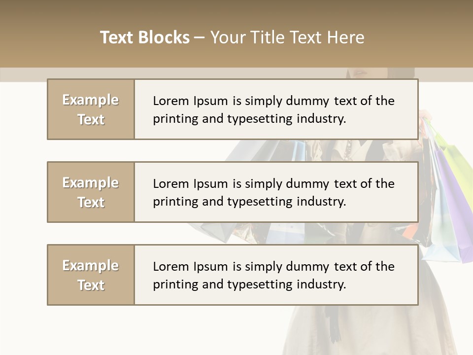 Surprise Lady Leisure PowerPoint Template