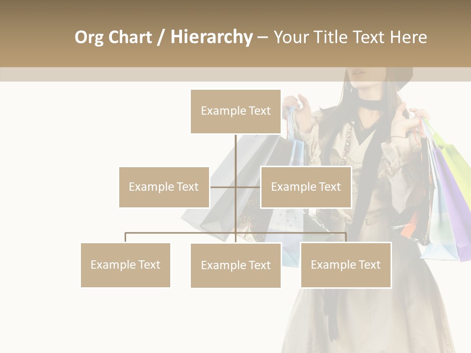 Surprise Lady Leisure PowerPoint Template