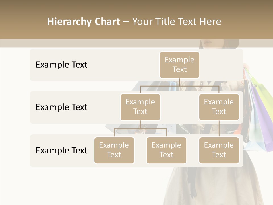 Surprise Lady Leisure PowerPoint Template
