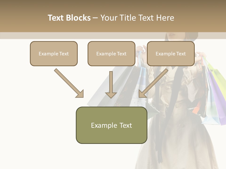 Surprise Lady Leisure PowerPoint Template