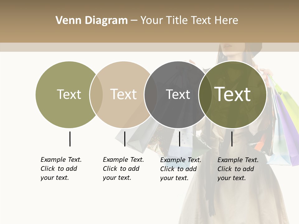 Surprise Lady Leisure PowerPoint Template