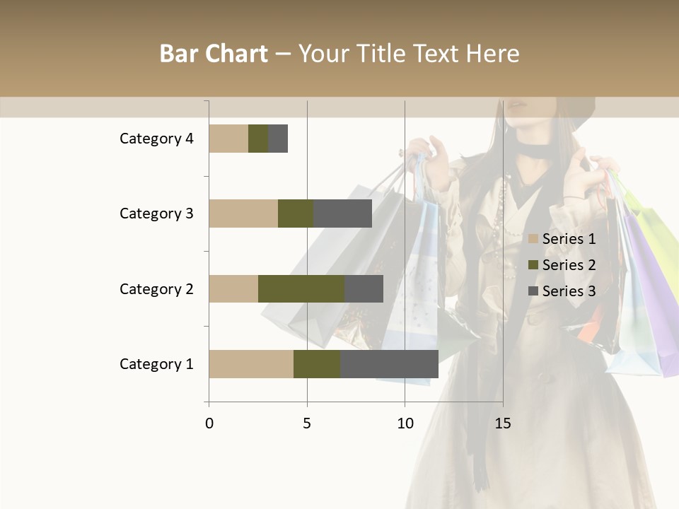 Surprise Lady Leisure PowerPoint Template