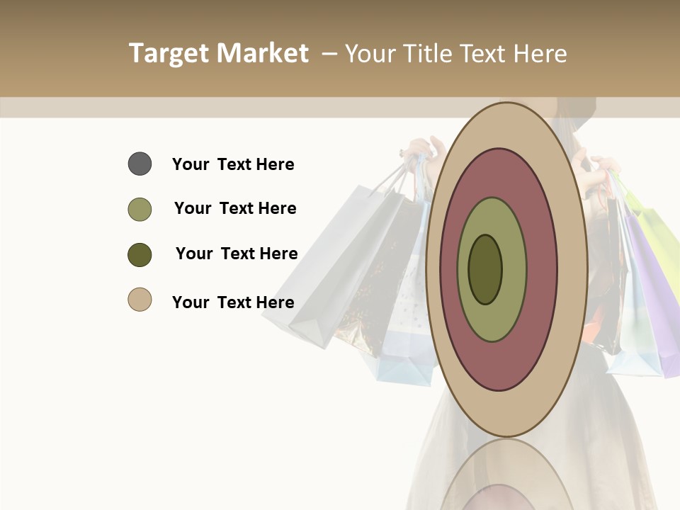 Surprise Lady Leisure PowerPoint Template