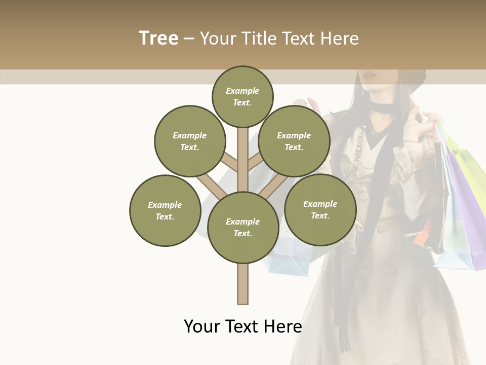 Surprise Lady Leisure PowerPoint Template