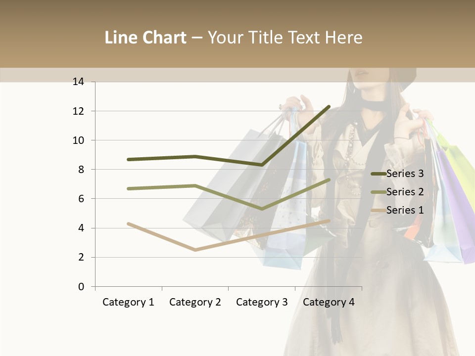 Surprise Lady Leisure PowerPoint Template