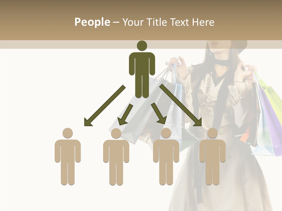 Surprise Lady Leisure PowerPoint Template