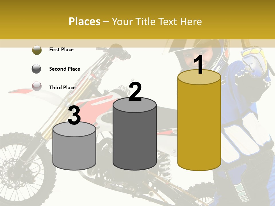 Scooter Bike Moto PowerPoint Template