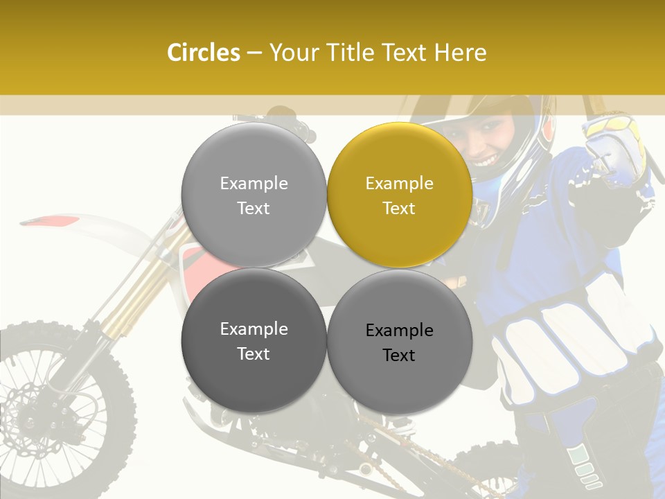 Scooter Bike Moto PowerPoint Template