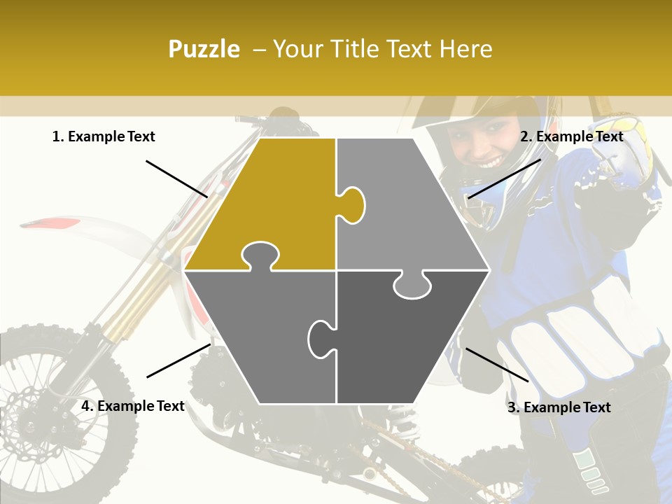 Scooter Bike Moto PowerPoint Template
