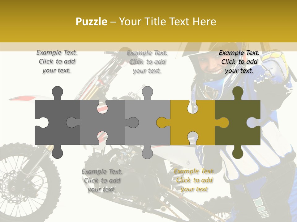 Scooter Bike Moto PowerPoint Template