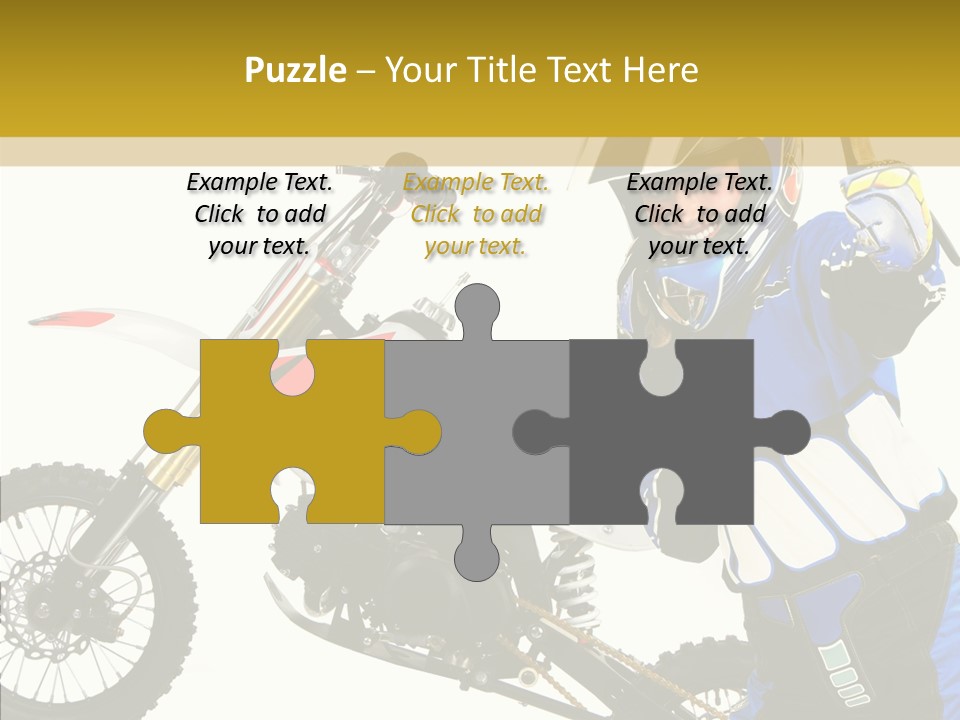 Scooter Bike Moto PowerPoint Template