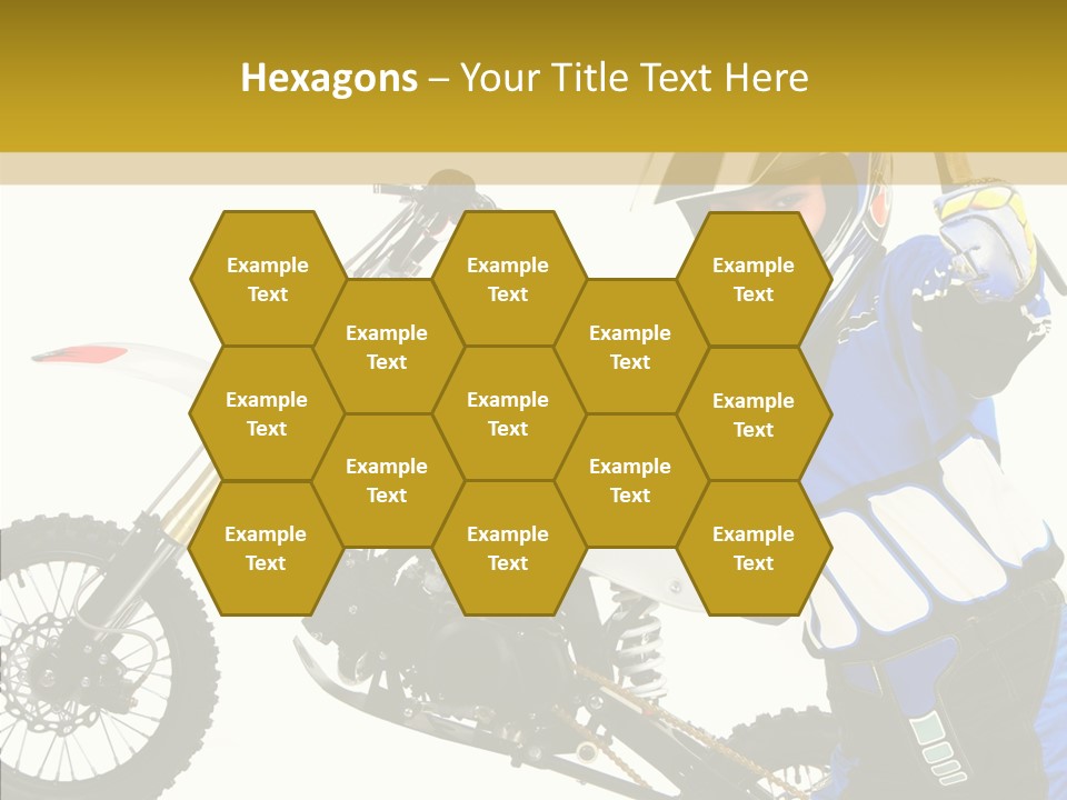 Scooter Bike Moto PowerPoint Template