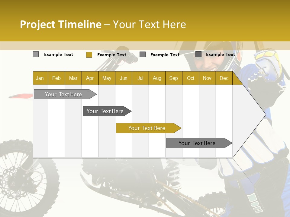 Scooter Bike Moto PowerPoint Template