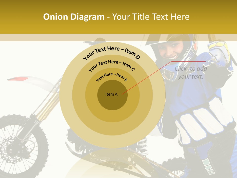 Scooter Bike Moto PowerPoint Template