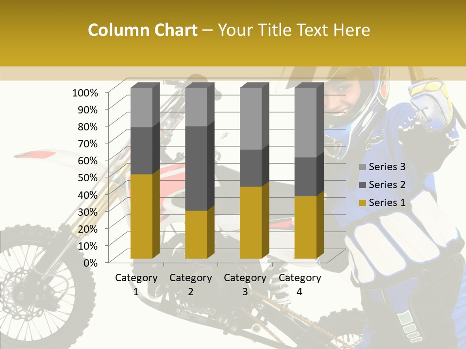 Scooter Bike Moto PowerPoint Template