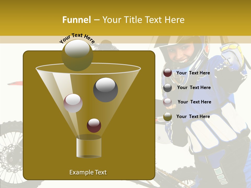 Scooter Bike Moto PowerPoint Template