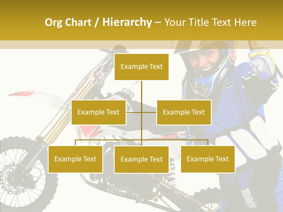 Scooter Bike Moto PowerPoint Template