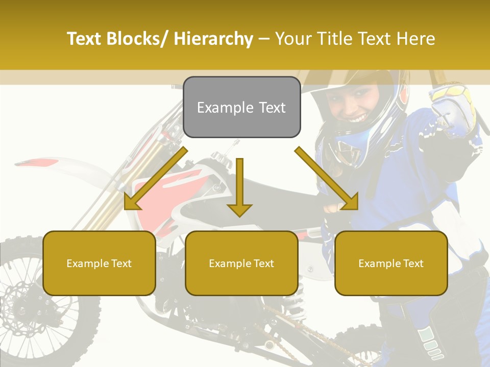 Scooter Bike Moto PowerPoint Template