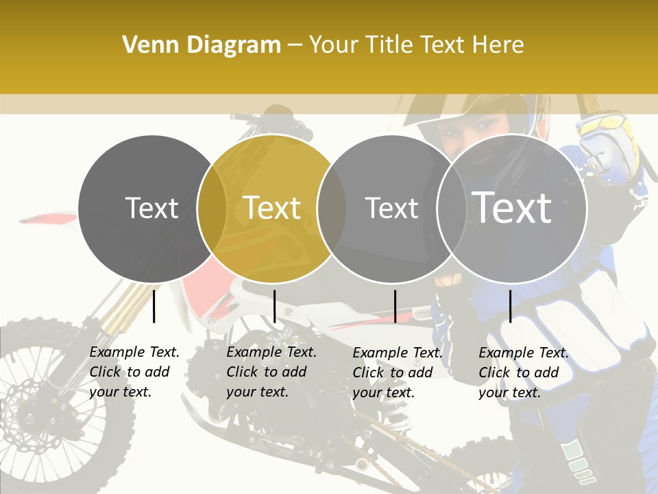 Scooter Bike Moto PowerPoint Template