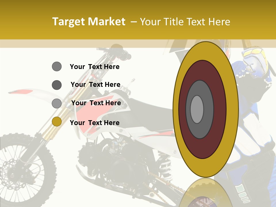 Scooter Bike Moto PowerPoint Template