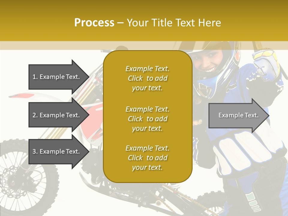 Scooter Bike Moto PowerPoint Template