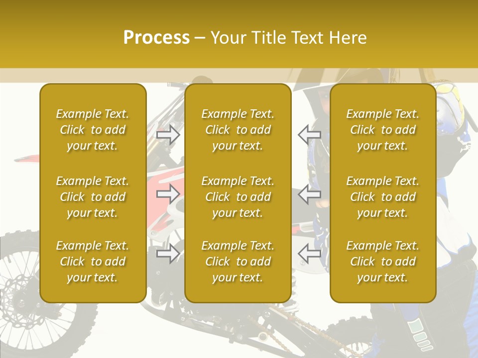 Scooter Bike Moto PowerPoint Template