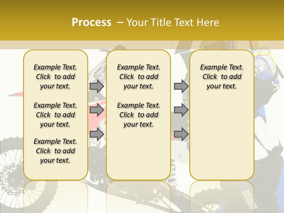 Scooter Bike Moto PowerPoint Template