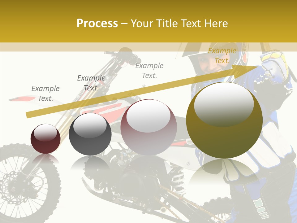 Scooter Bike Moto PowerPoint Template