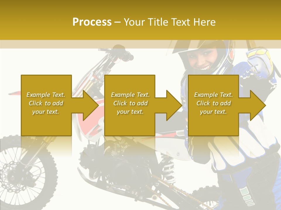 Scooter Bike Moto PowerPoint Template