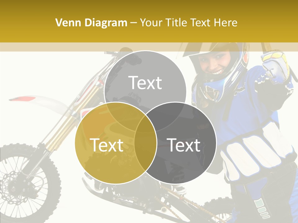 Scooter Bike Moto PowerPoint Template