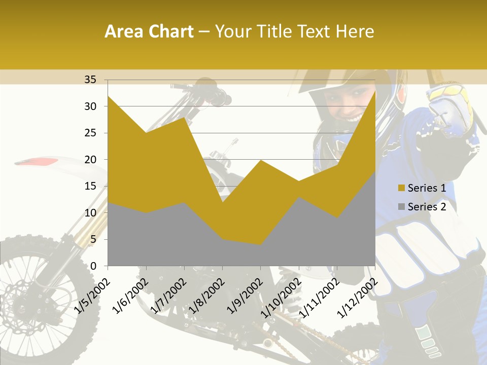 Scooter Bike Moto PowerPoint Template