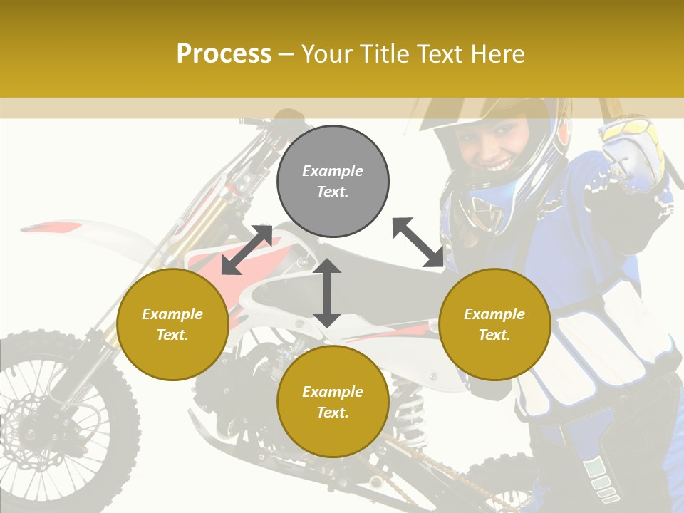 Scooter Bike Moto PowerPoint Template