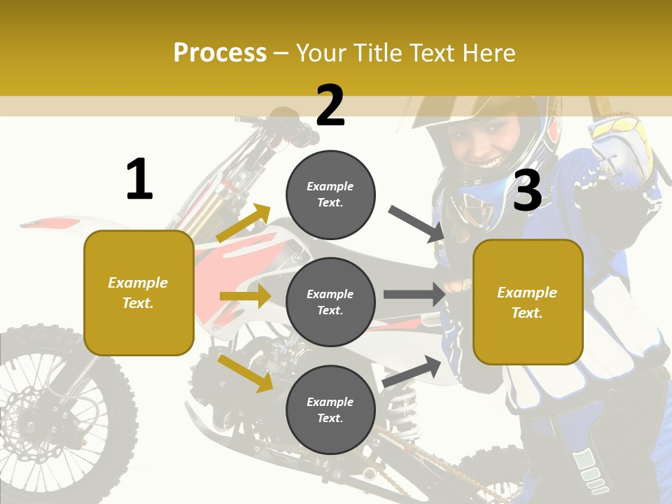 Scooter Bike Moto PowerPoint Template