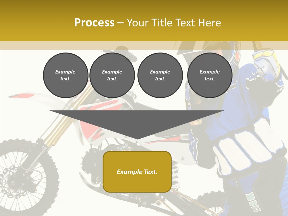 Scooter Bike Moto PowerPoint Template