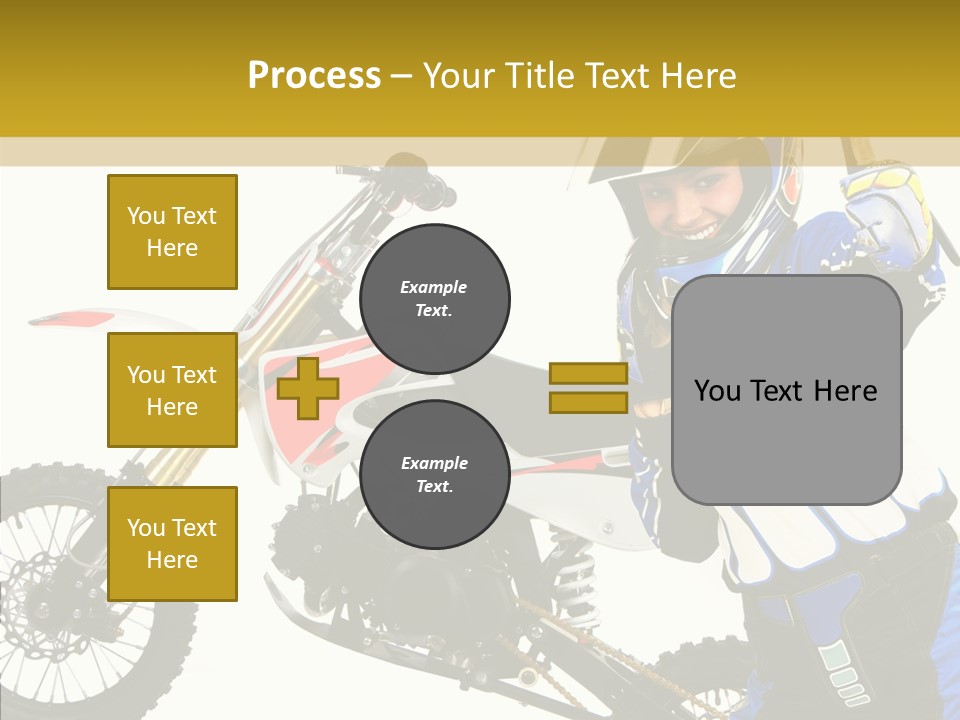 Scooter Bike Moto PowerPoint Template