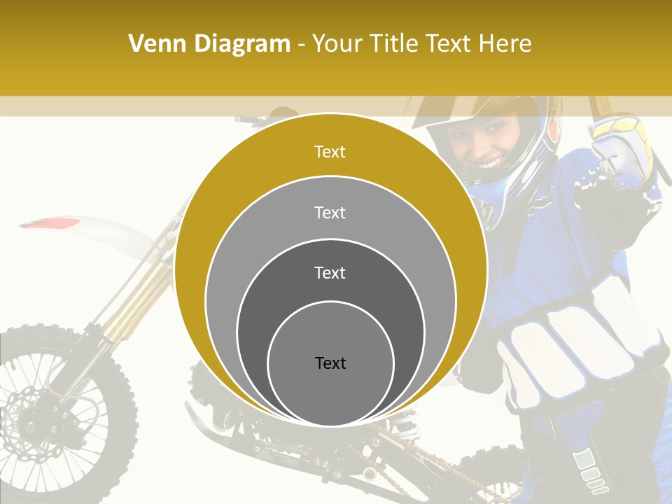 Scooter Bike Moto PowerPoint Template