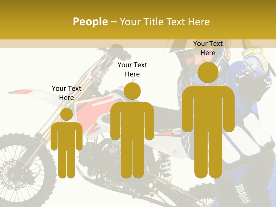 Scooter Bike Moto PowerPoint Template