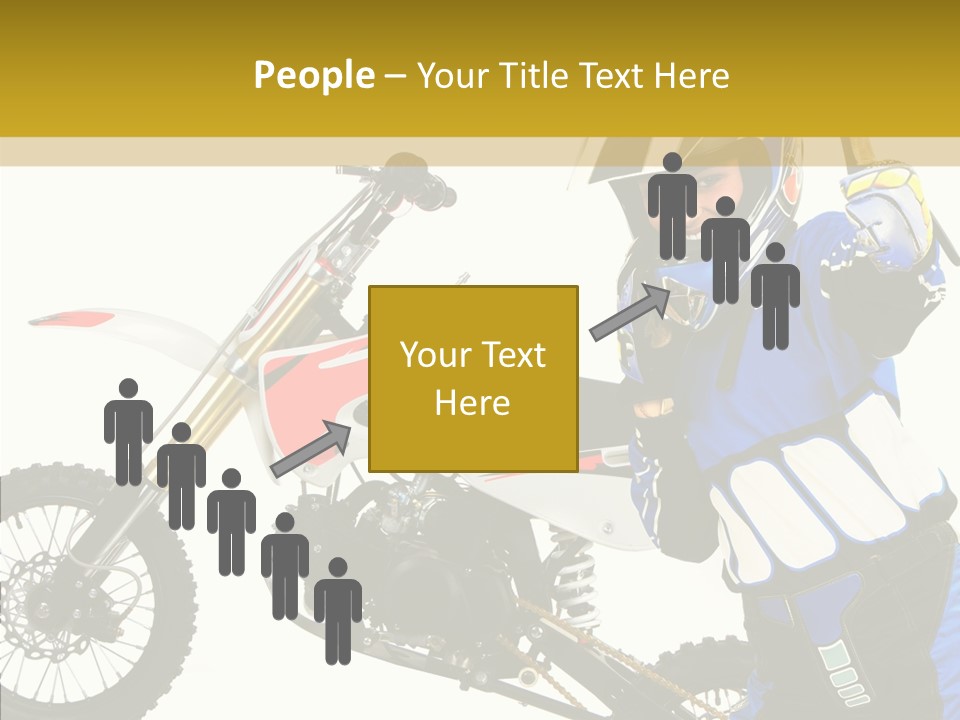 Scooter Bike Moto PowerPoint Template