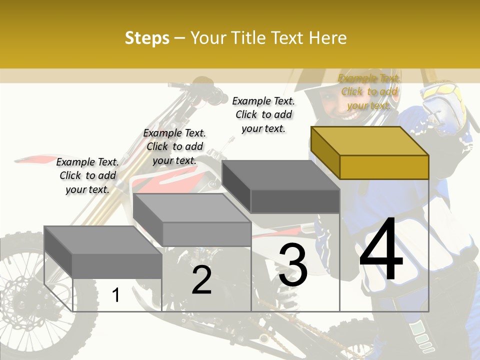 Scooter Bike Moto PowerPoint Template