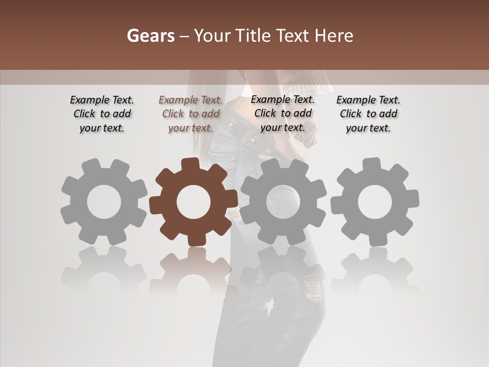 Face Skin Joyful PowerPoint Template