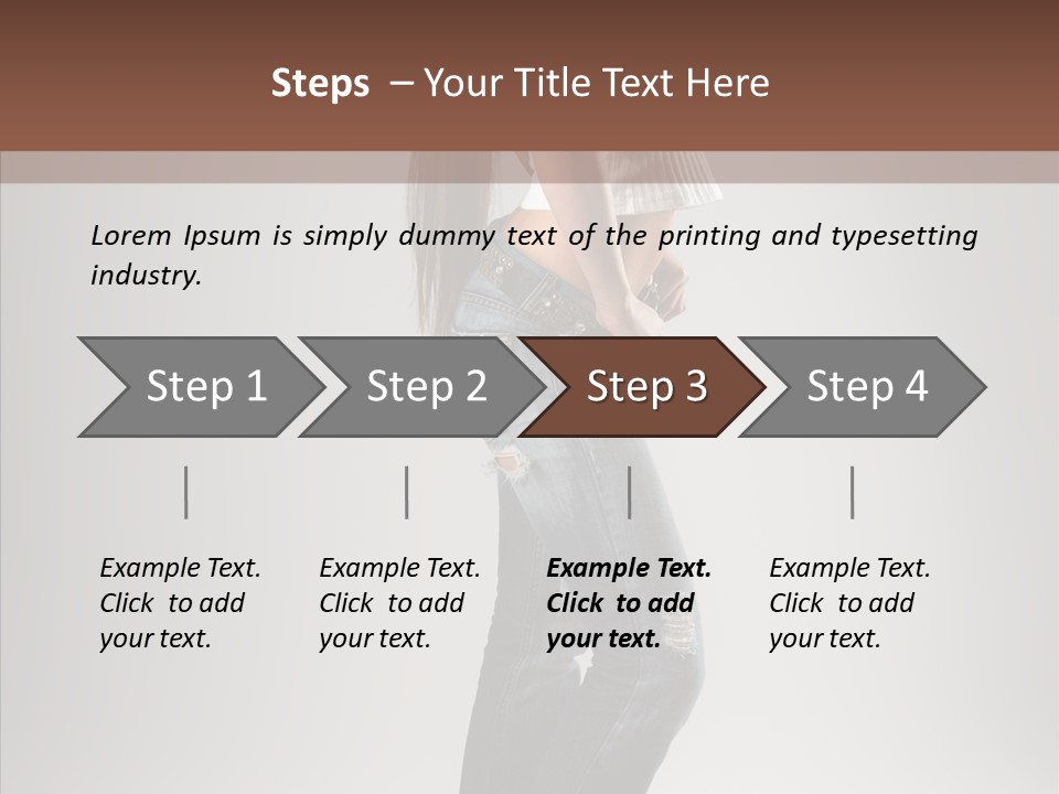 Face Skin Joyful PowerPoint Template