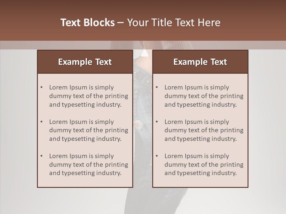 Face Skin Joyful PowerPoint Template