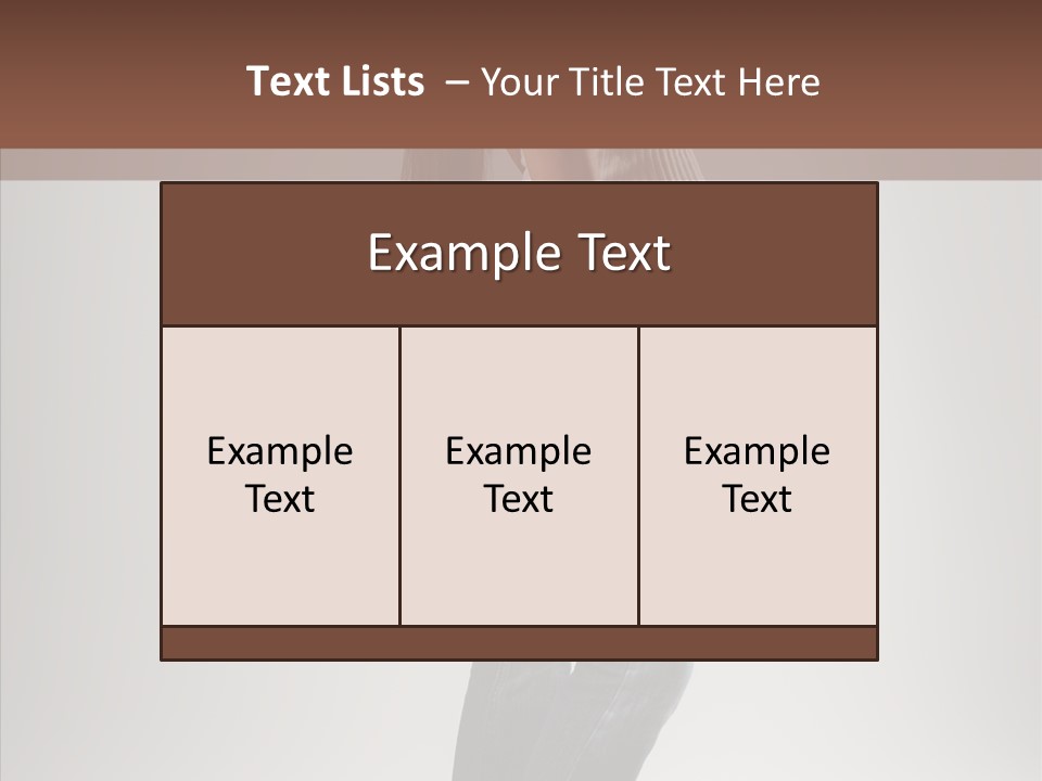 Face Skin Joyful PowerPoint Template