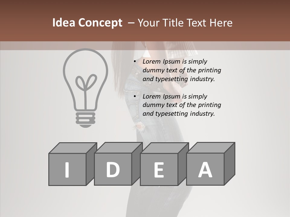 Face Skin Joyful PowerPoint Template