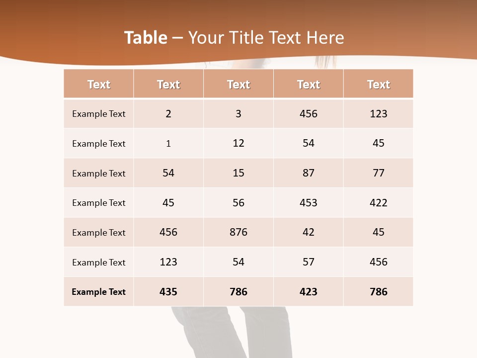 Makeup Skin Female PowerPoint Template
