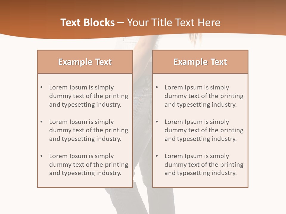 Makeup Skin Female PowerPoint Template