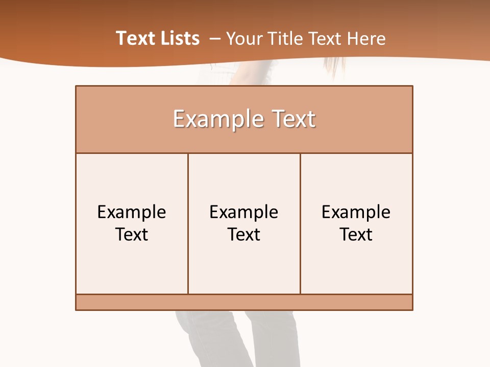 Makeup Skin Female PowerPoint Template