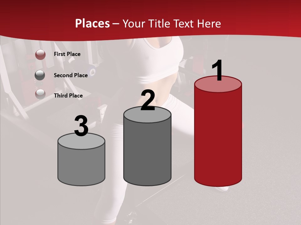 Figure Muscle Flex PowerPoint Template