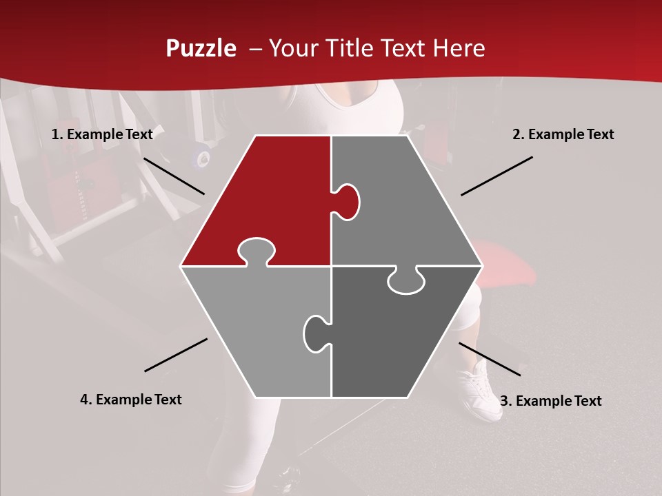 Figure Muscle Flex PowerPoint Template